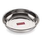 Stainless Steel Snack Plates - Set Of 6, 13 cm