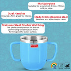 Stainless Steel Baby Mug with  Double Handle , 250ML