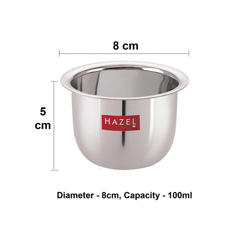 Stainless Steel Mini Tea Glass - Strong, Reusable Chai Cups