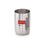 Hammered Stainless Steel Drinking Glass 350 ML