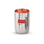 Hammered Stainless Steel Drinking Glass 350 ML