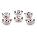 Steel Katori/ Bowl, Set of 6 , 9cm