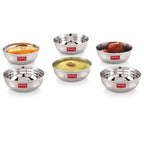 Steel Katori/ Bowl, Set of 6 , 9cm