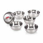 Steel Bowl/ Katori Set of 6, Medium