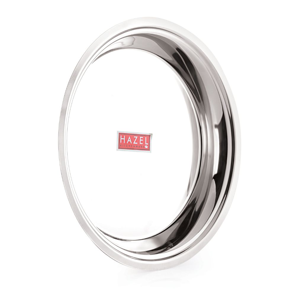 A close-up crop on the parat's rolled outer rim, showing the polished edge construction.