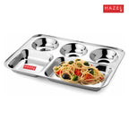 Stainless Steel Compartment Mess Plate