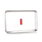 Rectangle Stainless Steel Serving Tray, 29.5 x 19 cm