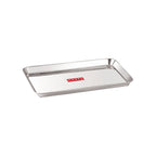 Stainless Steel Serving Tray Mirror Finish, 35.5, 23.8 cm