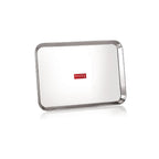 Rectangle Stainless Steel Serving Tray, 38.1 x 26.4 cm