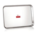 Rectangle Stainless Steel Serving Tray, 40.5 x 28.6 cm