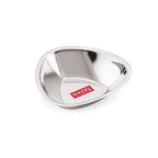 Triangular Shaped  Steel  Serving Bowl, 250 ML