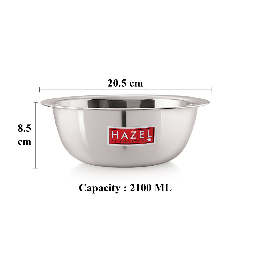 Stainless Steel Mixing Bowl ,2100ML