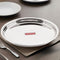 Stainless Steel Dinner Thali Set, Mirror Finish 25cm