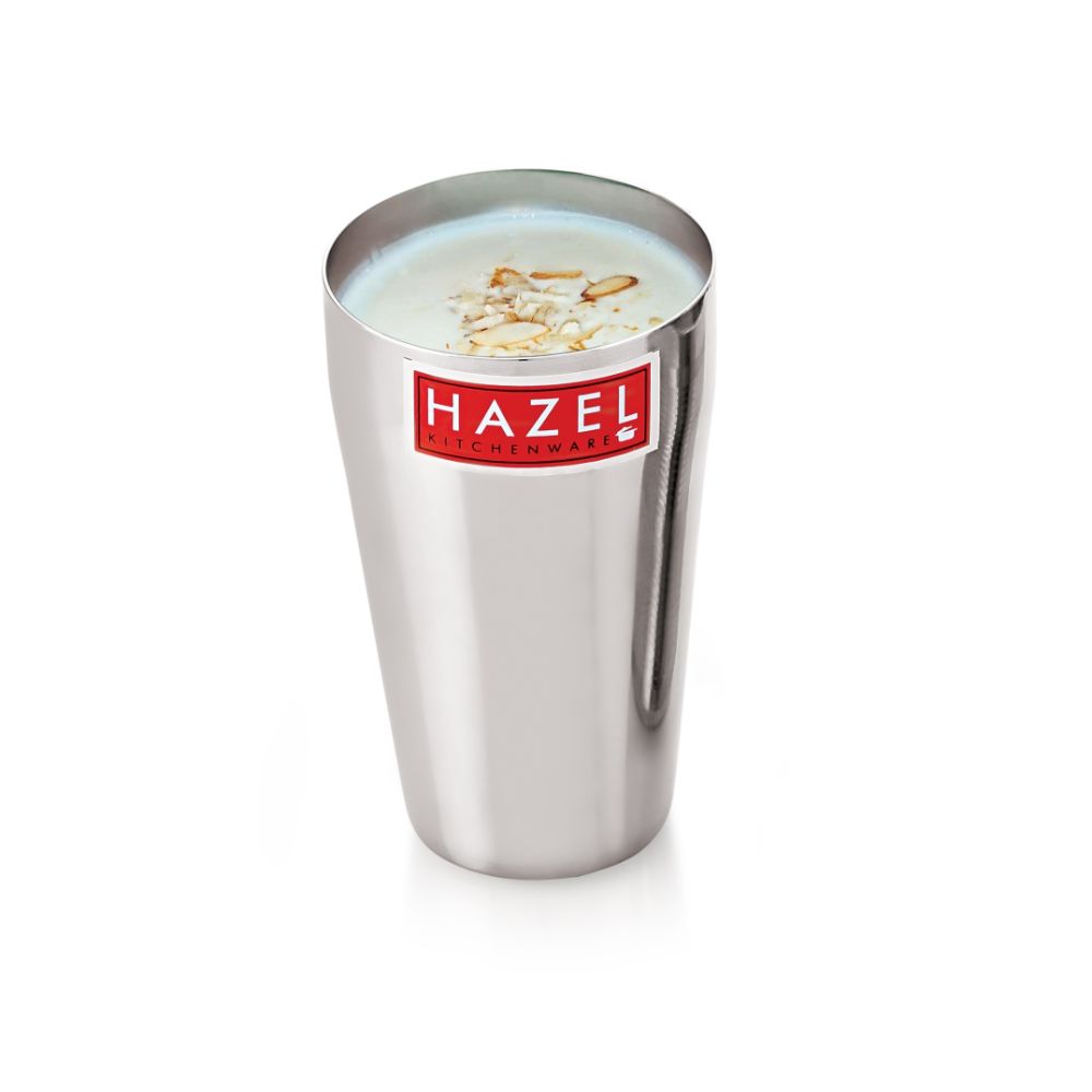 Plain Stainless Steel Jumbo Lassi Glasss, 750ML