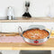 Stainless Steel Copper Base Kadai with Handle, 1.8L