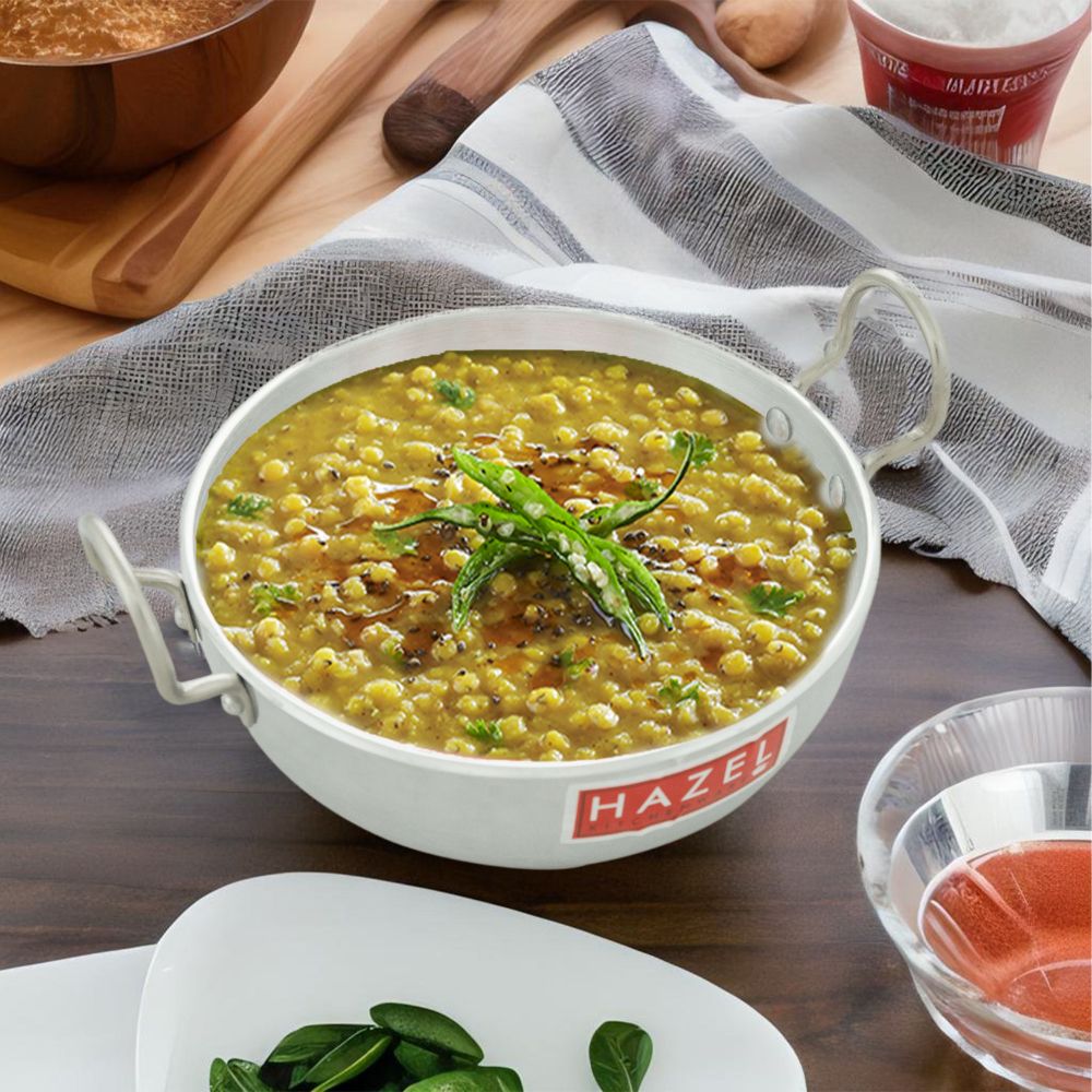 Aluminium Induction Base Kadai With Handle (1.35 L)