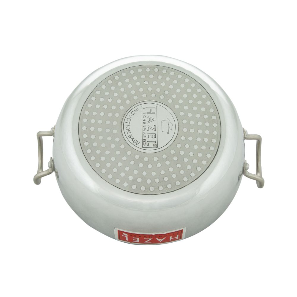 Aluminium Induction Kadai with Handle - 1750ml, 4mm