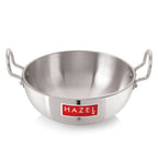 Aluminium Kadai with Handle - 2300 ML