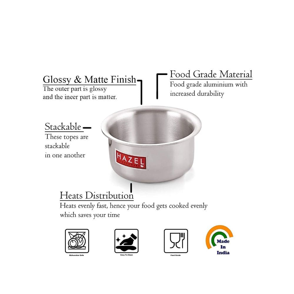 Aluminium Tope/Patila, 2600ml