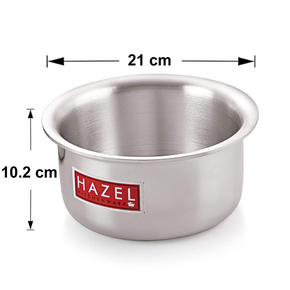 Aluminium Tope/Patila, 2600ml