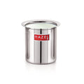 Stainless Steel Milk Boiler /Gunj Set of 2  - 880ML, 1250ML