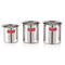 Stainless Steel Milk Boiler /Gunj Set of 3 - 880ML, 1250ML, 1600ML