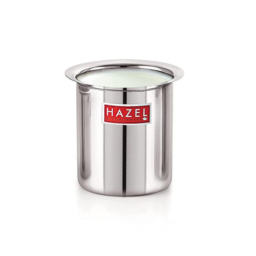 Stainless Steel Milk Boiler /Gunj Set of 5 - 880ML, 1250ML, 1600ML, 2200ML, 2800ML