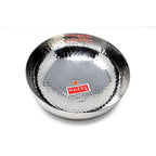 Stainless Steel Hammered Tasla Kadhai - 3.45 L, 27cm
