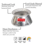 Aluminium Hammered Kadhai Handi 1.4L
