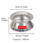 Aluminium Hammered Kadhai Handi 1.4L