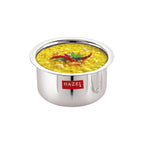 Stainless Steel Tope/Dekchi with Lid – 1 Litre, 16.5 cm