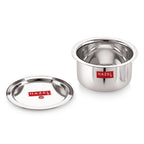 Stainless Steel Tope( Patila) with Lid – 1.5 L, 18cm