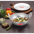 Aluminium Hammered Kadai with Lid – 4 L, 29cm