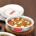 Aluminium Hammered Patila with Lid – 900 ML, 20cm