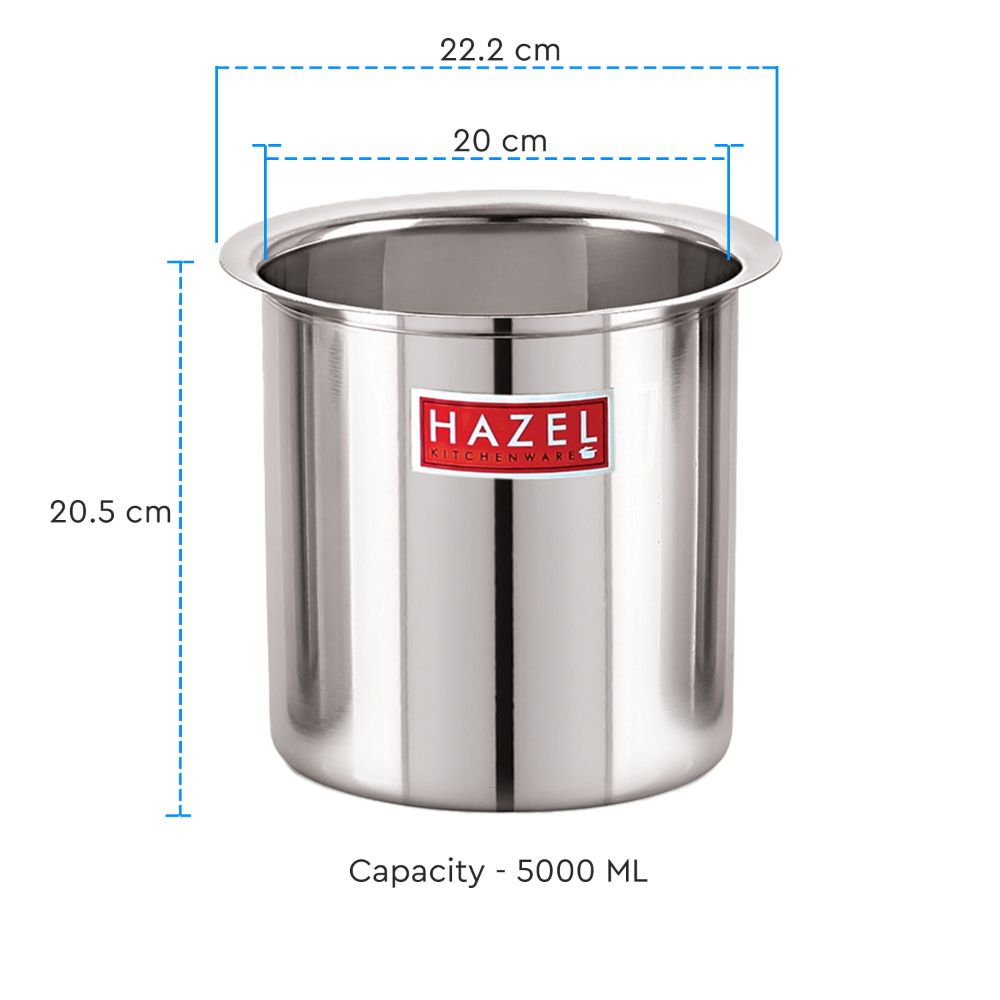Stainless Steel Mil Boiler – 5000 ML