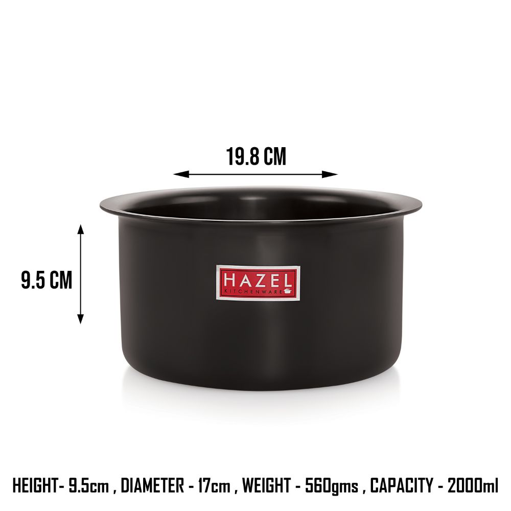 Aluminium Tope Patila, Multipurpose Cooking Vessel for Kitchen
