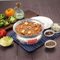 Aluminium Hammered Handi with Lid – 1.9 L, 20cm