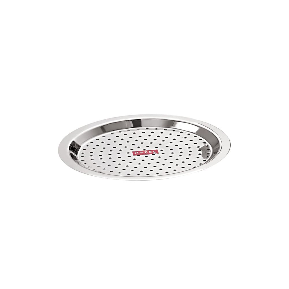 Stainless Steel Cover Lid with Holes for Patila – 21.2 cm - alternate view 4