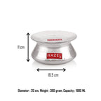 Aluminium Hammered Handi with Lid – 1.9 L, 20cm