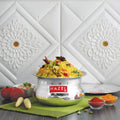Aluminium Hammered Handi with Lid – 2 L, 18.5 cm
