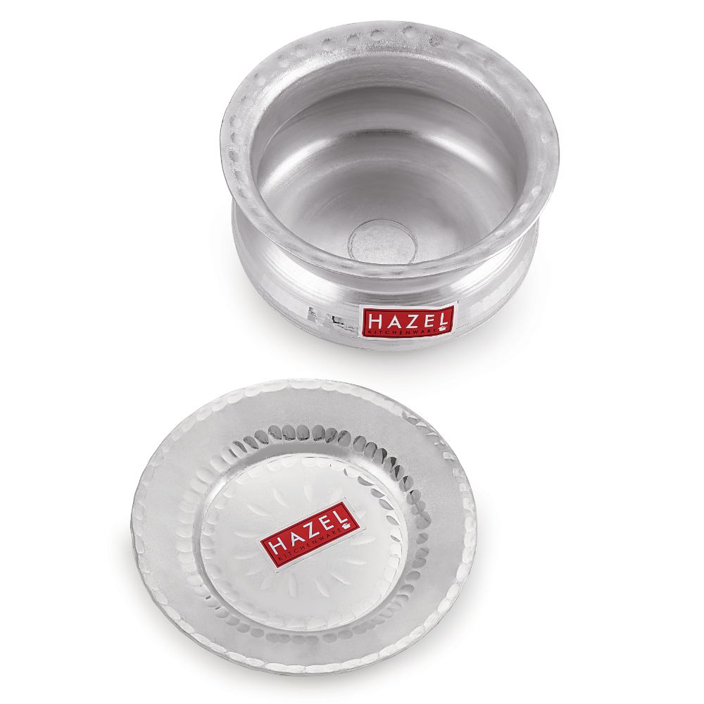 Aluminium Handi with Lid, Dhari Patiya, Biryani & Curry Cooking Pot