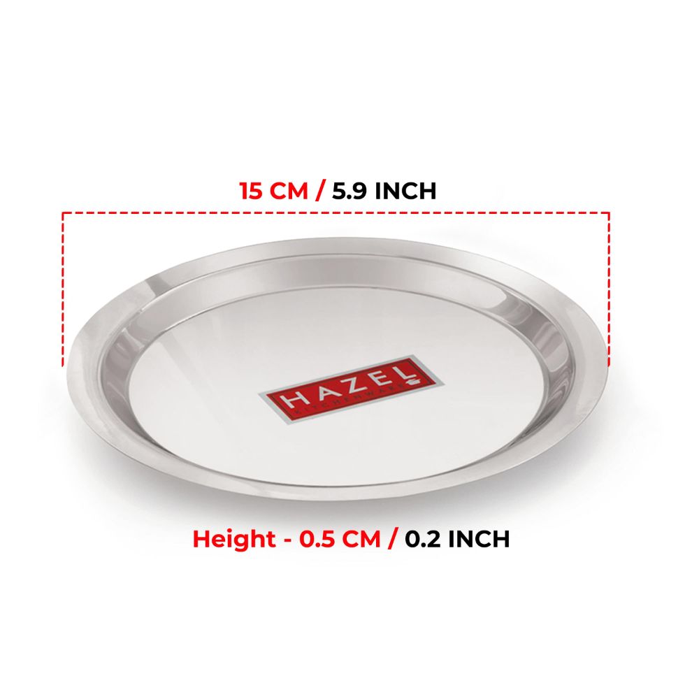 Stainless Steel Lid Set for Kadhai Tope, Durable Multi Sizes