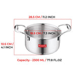 Triply Tope with Handle, 2 L