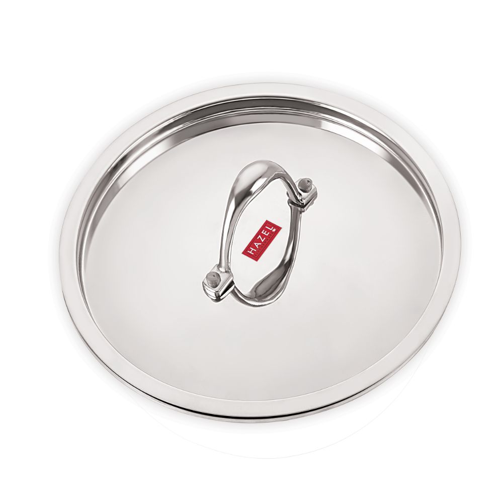 Stainless Steel Cookware Lid With Handle -  (Outer Diameter 20 cm, Inner Diameter 18 cm)