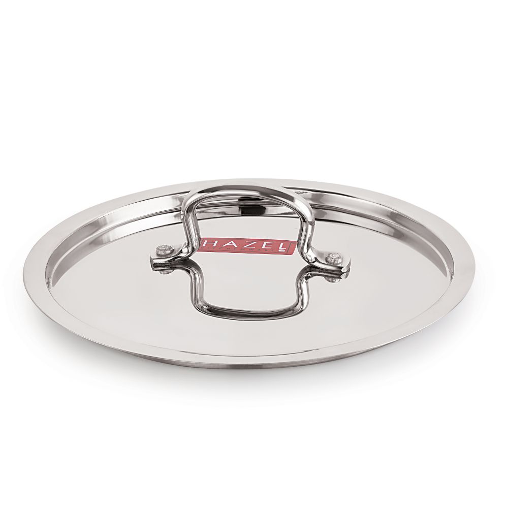 Stainless Steel Lid with Handle for Pots & Pans, Durable Kitchen Cover