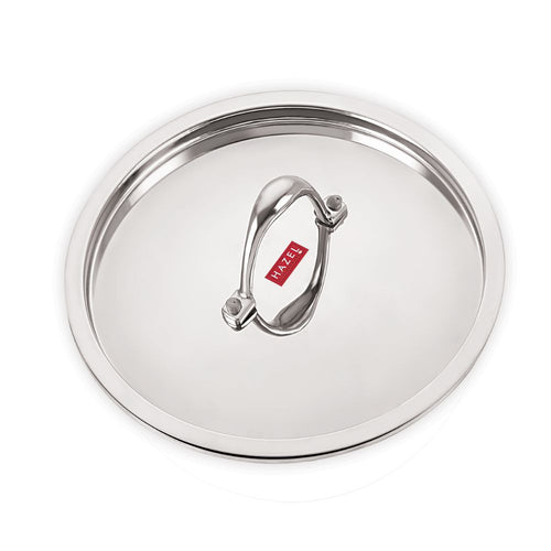 Stainless Steel Cookware Lid With Handle -  (Outer Diameter 28 cm, Inner Diameter 26 cm)