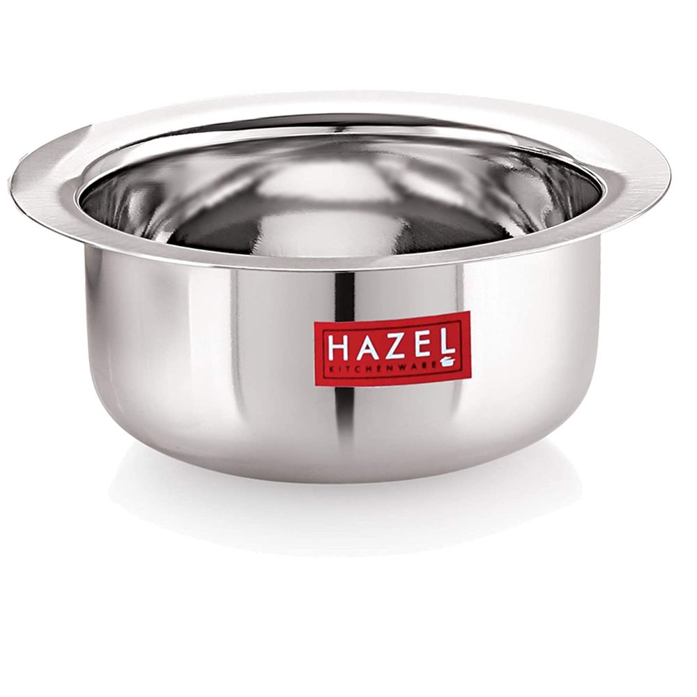 Stainless Steel Mini Patila Set of 3 – Round Bottom (300,500, 800 ML)