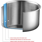 Triply Stainless Steel Tope with Handle, Induction Bottom - 3.2 L, 20.5 cm