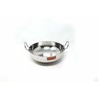 Stainless Steel Hammered Deep Kadai, 3.45 L -27cm