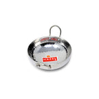 Stainless Steel Hammered Deep Kadai, 1 L -18cm